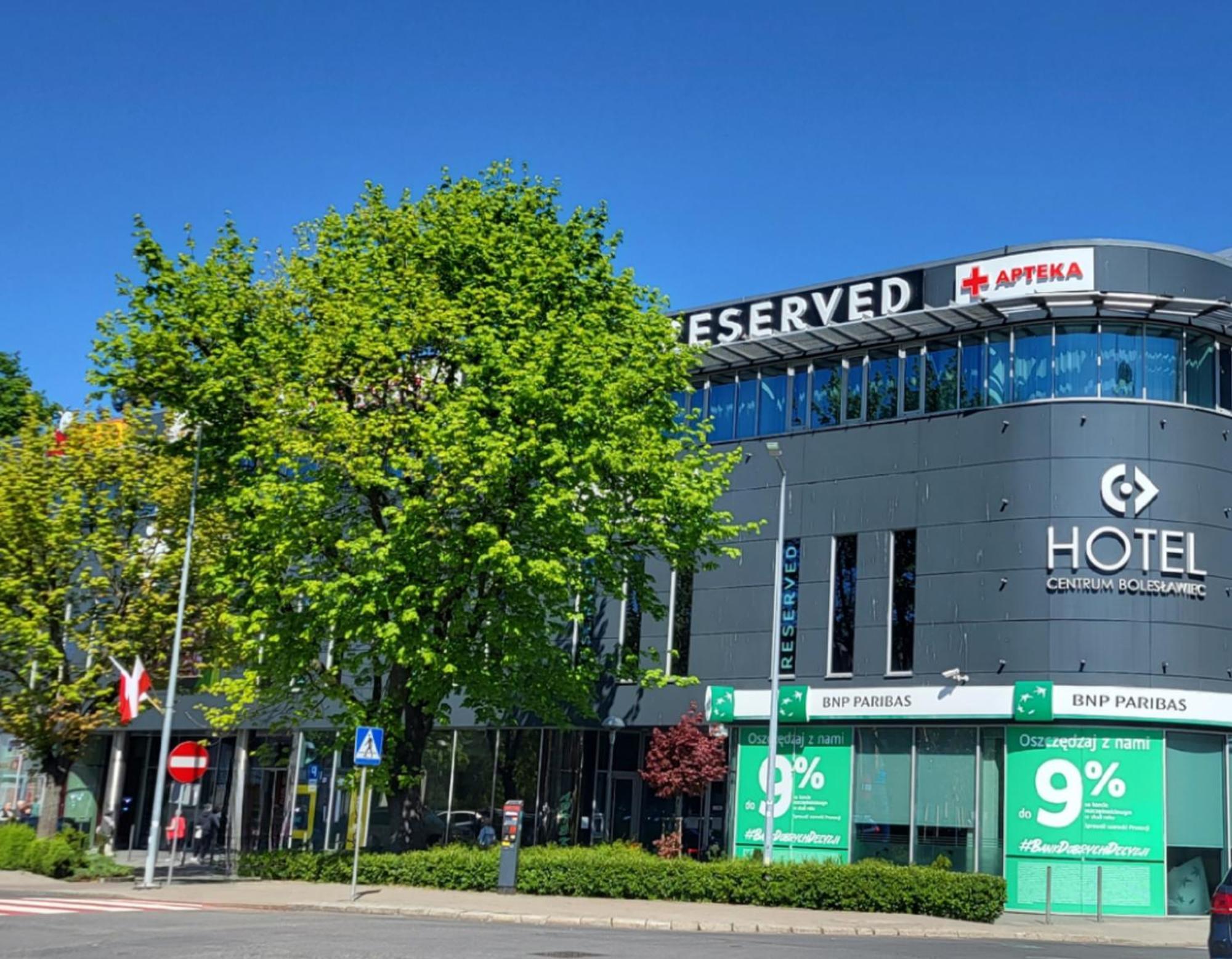 Hotel Centrum Болеславец Екстериор снимка